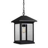 Portland 1 Light Small Outdoor Pendant by Z-Lite - 531CH