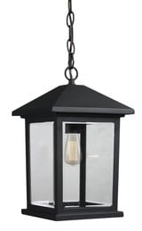Portland One Light Small Outdoor Pendant by Z-Lite - 531CH-P