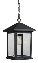 Portland One Light Small Outdoor Pendant by Z-Lite - 531CH-P