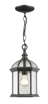 Annex 1 Light Small Outdoor Pendant by Z-Lite - 563CHM