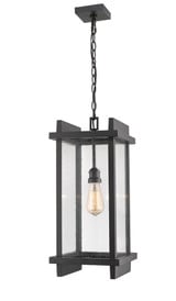 Fallow 1 Light Small Outdoor Pendant by Z-Lite - 565CHB