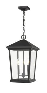 Beacon 3 Light Medium Outdoor Pendant 21.5 Inch Tall by Z-Lite - 568CHXL