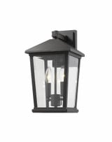 Beacon 2 Light Outdoor Wall Lantern 15 Inch Tall by Z Lite - 568M