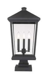 Beacon 3 Light Medium Outdoor Pier Mount by Z-Lite - 568PHX