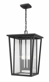 Seoul 2 Light Medium Outdoor Chain Pendant 21.25 Inch Tall by Z-Lite - 571CHXL