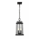 Millworks 2 Light Small Outdoor Pendant by Z-Lite - 574CHM