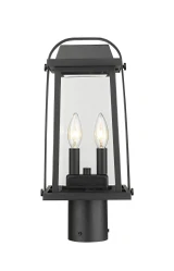 Millworks 2 Light Small Outdoor Post Mount by Z-Lite - 574T