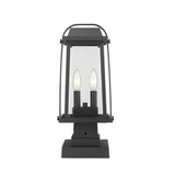 Millworks 2 Light Small Outdoor Pier Mount by Z-Lite - 574PHW