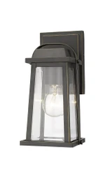 Millworks 1 Light Outdoor Wall Lantern by Z Lite - 574S
