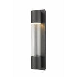 Striate 14W 1 LED Light Outdoor Wall Lantern by Z Lite - 575M