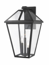 Talbot 3 Light Outdoor Wall Lantern 17.75 Inch Tall by Z Lite - 579B
