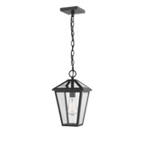Talbot 1 Light Small Outdoor Pendant by Z-Lite - 579CHM