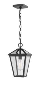 Talbot 1 Light Small Outdoor Pendant by Z-Lite - 579CHM