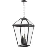 Talbot 4 Light Large Outdoor Pendant by Z-Lite - 579CHXLX