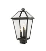 Talbot 3 Light Small Outdoor Post Mount by Z-Lite - 579PHBS