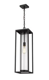 Dunbroch 1 Light Small Outdoor Pendant by Z-Lite - 584CHB