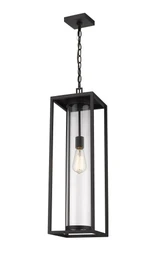 Dunbroch 1 Light Small Outdoor Pendant by Z-Lite - 584CHB
