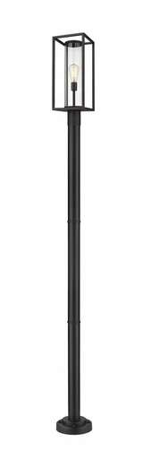 Dunbroch 1 Light Small Outdoor Post Mount 95.5 Inch Tall by Z-Lite - 584PHMR-567P