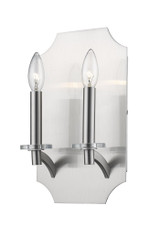 Zander 2 Light Candle Style Wall Sconce by Z Lite - 6008-2S
