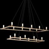 Cascadian 18 Light Small Chandelier by Matteo - C75218
