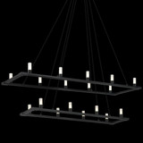 Cascadian 18 Light Small Chandelier by Matteo - C75218
