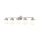 Vaughn 5 Light Vanity Light 9.5 Inch Tall by Z Lite - 735-5V-5