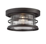 Barrett 2 Light Medium Outdoor Flush Mount by Savoy House - 5-369-13