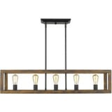 Sutton 5 Light Oversized Linear Pendant by Golden - 0270-LP