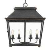 Abingdon 4 Light Large Pendant by Golden - 0804-4P