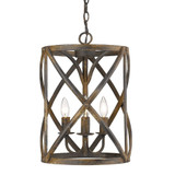 Alcott 3 Light Medium Pendant by Golden - 0890-3P