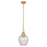 Adeline 1 Light Small Pendant by Golden - 1088-M