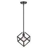 Cassio 1 Light Medium Pendant by Golden - 2086-M1L