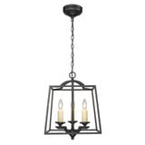 Athena 3 Light Medium Pendant by Golden - 3072-3P