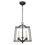 Athena 3 Light Medium Pendant by Golden - 3072-3P