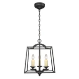 Athena 3 Light Medium Pendant by Golden - 3072-3P