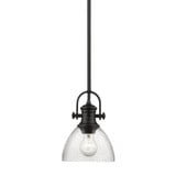 Hines 1 Light Small Pendant by Golden - 3118-M1L