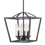 Mercer 3 Light Pendant by Golden - 4309-3P