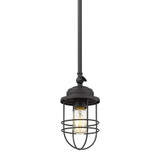 Seaport 1 Light Mini Pendant by Golden - 9808-M1L