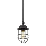 Seaport 1 Light Mini Pendant by Golden - 9808-M1L