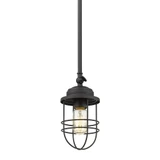 Seaport 1 Light Mini Pendant by Golden - 9808-M1L