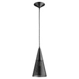1 Light Small Pendant 13 Inch Tall by Quorum - 1316