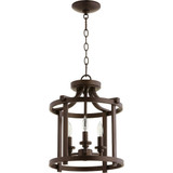 Lancaster 3 Light Medium Pendant by Quorum - 2817-13