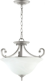 Bryant 3 Light Large Pendant 17.5 Inch Wide by Quorum - 2854-18