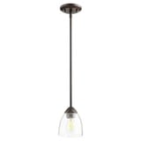 Barkley 1 Light Mini Pendant by Quorum - 3069