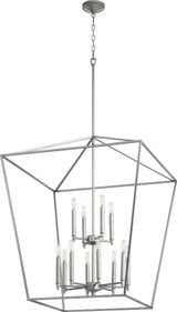 Gabriel 12 Light Large 2 Tier Pendant by Quorum - 604-12