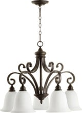 Bryant 5 Light Large Pendant by Quorum - 6354-5