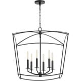 Mantle 6 Light Large Pendant by Quorum - 6412-6