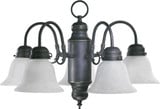 5 Light Large Pendant by Quorum - 6429-5