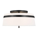 Cordtlandt 3 Light 19 Inch Wide Semi Flush Mount by Visual Comfort Studio - AF1153