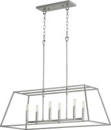 Gabriel 6 Light Medium Linear Pendant by Quorum - 654-6